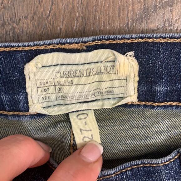 Current/Elliot Skinny Medium Wash Jeans - Picture 2 of 4